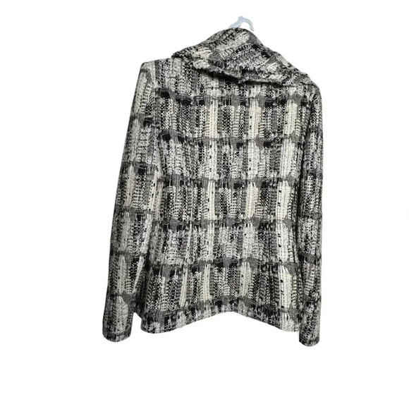 Oscar De La Renta Fall 2011 runway tweed blazer jacket size 10 made in italy - Picture 5 of 8